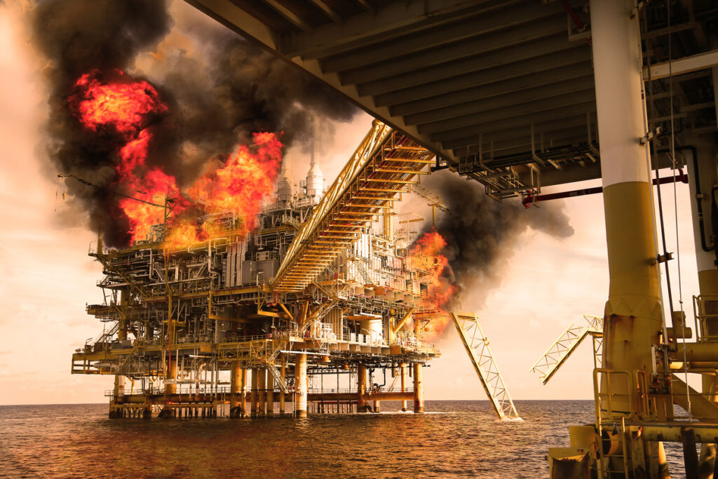 Offshore Oil Rig Explosion Impact on Workers