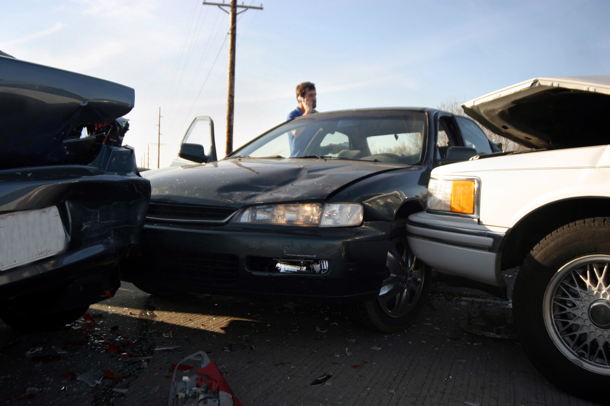 Liability in a Oregon Multi Vehicle Accident