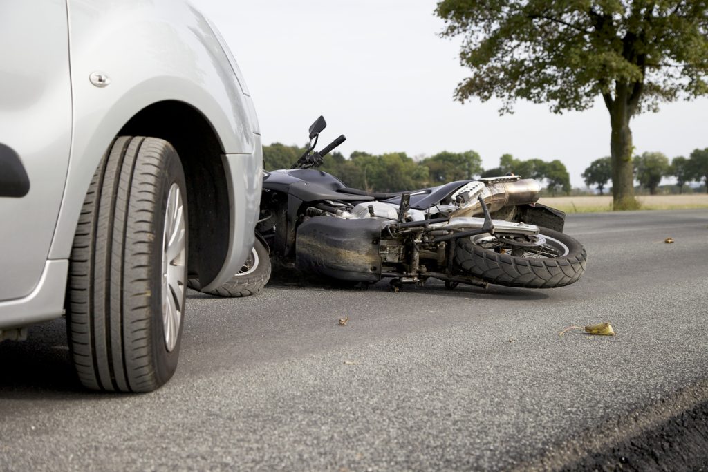 causes of motorcycle accidents in California