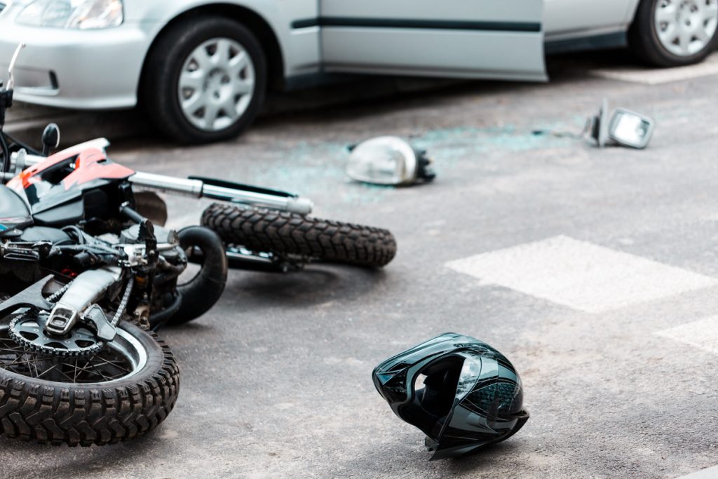 study the causes of motorcycle accidents in California