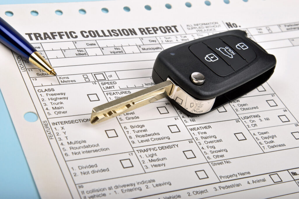 Key Information Recorded in a South Carolina Traffic Accident Report