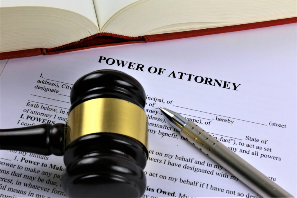 mistake in removing power of attorney