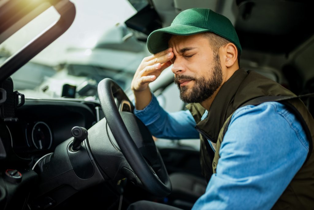 truck driver fatigue Virginia traffic accidents